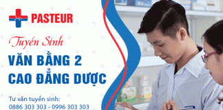 Thông báo tuyển sinh Văn bằng 2 Cao đẳng Dược TPHCMThông báo tuyển sinh Văn bằng 2 Cao đẳng Dược TPHCM