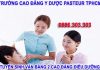 Tuyển sinh Văn bằng 2 Cao đẳng Điều dưỡng Pasteur HCM