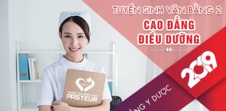 Địa chỉ tuyển sinh Văn bằng 2 Cao đẳng Điều dưỡng TPHCM năm 2019