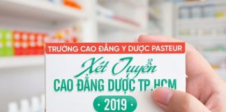 Thông tin quy chế tuyển sinh Cao đẳng Dược tại TPHCM năm 2019