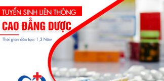 Tuyển sinh Liên thông Cao đẳng Dược TPHCM năm 2019 trên toàn quốc